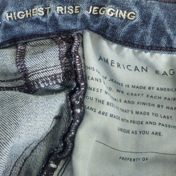 American Eagle Ne(x)t Level Stretch Highest Rise Jegging - Picture 10 of 11
